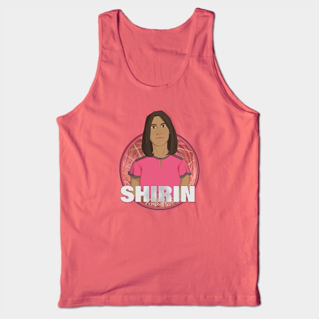 Y2K Audio Drama Podcast Character Design - Shirin Tank Top by y2kpod